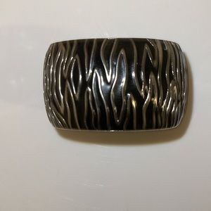 New Amazing Oval Bracelet Black, Silver (gunmetal)